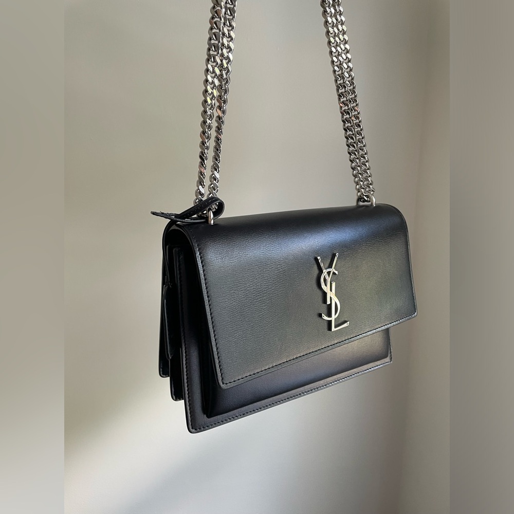 Ysl Medium Chained Sunset Bag - image 5